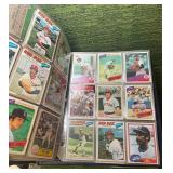 3 Large Albums of Assortment of MLB Baseball 80s,90s,00s