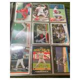 3 Large Albums of Assortment of MLB Baseball 80s,90s,00s