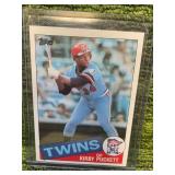 1985 Topps Baseball Kirby Puckett Minnesota Twins Rookie Card RC!