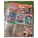 2 Large Books,1 Smaller Book of Assortment of Baseball Cards- Mixed Lot