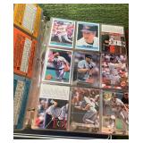 2 Large Books,1 Smaller Book of Assortment of Baseball Cards- Mixed Lot