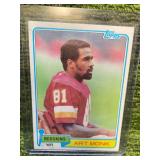 1981 Topps NFL Football Art Monk RC Rookie Card- Washington Redskins HOF.
