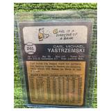 1973 Topps Baseball Card - CARL YASTRZEMSKI- Boston Red Sox HOF- VINTAGE