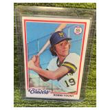 1978 Topps Baseball Robin Yount- Milwaukee Brewers