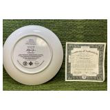 Michael Jordan 1993 Champions Collector Plate with Certificate of Authenticity Upper Deck