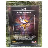 2024 Panini Donruss Optic- Justin Jefferson Light It Up Insert- Minnesota Vikings WR Super Star