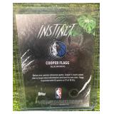 2025-26 Topps Chrome Cooper Flagg Instinct Insert- Dallas Mavericks RC Rookie Card!