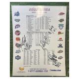 2 WNBA flyers/Programs with Autographs 2002 (see Details)