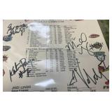 4 WNBA flyers/Programs with Autographs from 2001 (see Details)