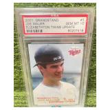 2001 Grandstand Joe Mauer Elizabethton Twins Update PSA GEM MINT 10