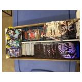 Box of “Shiny” Sports Cards, Lots of Star Cards, Mix of Sports