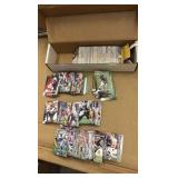 Box of 1996 and 1997 Donruss NFL Football Cards