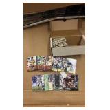 Box of Pinnacle and Select Football Cards