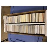 Box of Sports Cards, Star Cards, Baseball and Football and Basketball, 1990’s to 2010’s