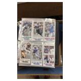 Binder of Jumbo 1992 NFL Tradimg Cards, Hundreds of Cards, Stars and Hall of Famers Included
