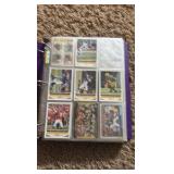 Minnesota Vikings Football Card Binder Filled With Vikings Cards