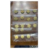 Gold Coins Featuring Professional NFL, Baseball and NASCAR Athletes