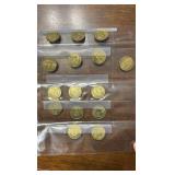 Gold Coins Featuring Professional NFL, Baseball and NASCAR Athletes