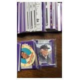 Box of Minnesota Vikings Football Cards, Justin Jefferson, Tommy Kramer, Bud Grant and More