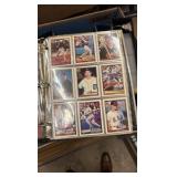 Binder of 1991 Topps Baseball Cards, Partial Set, Includes Stars, Rookies and Some Traded Set Cards