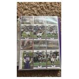 Minnesota Vikings Football Card Binder Filled With Vikings Cards