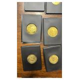NHL Hockey Coins Pinnacle Mint, 24 Coins, Lots of Stars and Hall of Famers