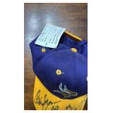Autographed Minnesota Vikings Hat, Three Unknown Autographs from Players, Tag Still Attached Nevr Worn