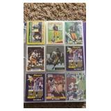 Minnesota Vikings Football Card Binder Filled With Vikings Cards
