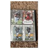 Small Binder of Alston Jeffery Cards, Rookies, Jersey Card and More