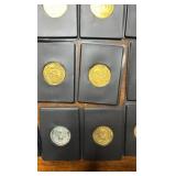 NHL Hockey Coins Pinnacle Mint, 24 Coins, Lots of Stars and Hall of Famers