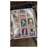 Binder of 1991 Topps Baseball Cards, Partial Set, Includes Stars, Rookies and Some Traded Set Cards
