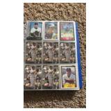 Minnesota Twins Baseball Card Binder Filled With Twins Cards