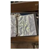 Binder of 1992 Jumbo NFL Trading Cards, Plus a Few Dozen Empty Binder Pages, A Few Hundred Cards Are in the Binder With Some Stars and Big Name Players