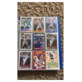 Minnesota Twins Baseball Card Binder Filled With Twins Cards