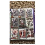 Minnesota Vikings Football Card Binder Filled With Vikings Cards