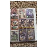 Minnesota Vikings Football Card Binder With Lots of Vikings Cards