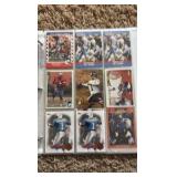 Minnesota Vikings Football Card Binder With Lots of Vikings Cards