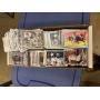 Box of Sports Cards, Star Cards, Baseball and Football and Basketball, 1990’s to 2010’s