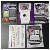 5-Card NFL Minnesota Vikings Star Parallel Football Card Lot (Chester Taylor /999)