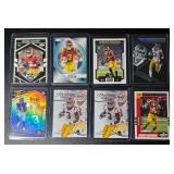 8-Card NFL 2023 Jordan Addison Minnesota Vikings Rookie Football Card Lot