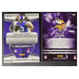 2-Card NFL 2018 Dalvin Cook Numbered(#