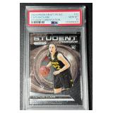 Caitlin Clark RC PSA 10 2024 Graded Prizm Draft Picks Rookie Student Orientation #22 Iowa Hawkeyes Rookie Basketball Card