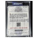 2021 Jersey Fusion Justin Verlander GAME USED Swatch (09/26/2010) Detroit Tigers Baseball Card