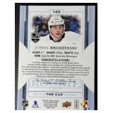 2018 The Cup Jonny Brodzinski Sick RPA Player-Worn LA Kings Hockey Card 01/24 #140