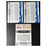 2024 3-Card Topps Composite Barry Sanders Refractor Detroit Lions Football Card Lot