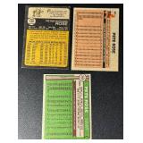 3-Card Vintage Topps Pete Rose Baseball Card Lot