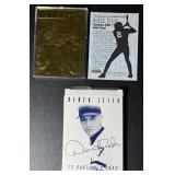 1996 Bleachers Derek Jeter 23 Karat Gold Card (Made on a sheet on 23kt pure gold!!!) Commemorative Edition New York Yankees Baseball Card