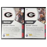 2-Card Prizm Draft Picks Anthony Edwards Rookie Minnesota Timberwolves Basketball Card Lot