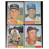 4-Card 1961 Topps Vintage Baseball Card Lot