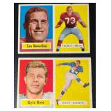 2-Card 1957 Topps Vintage Football Card Lot